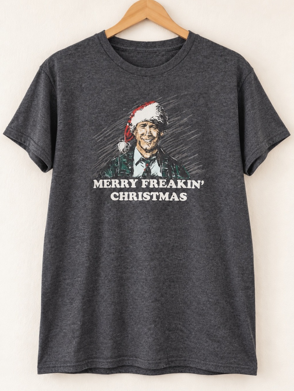 Clark Griswold Merry Freakin’ Christmas T-Shirt Adult Medium